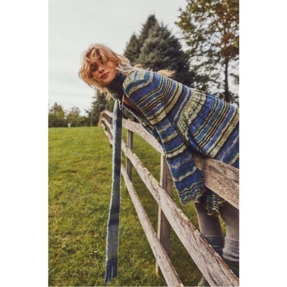 Free People Pandora Pointelle Mini Knit Dress NWOT